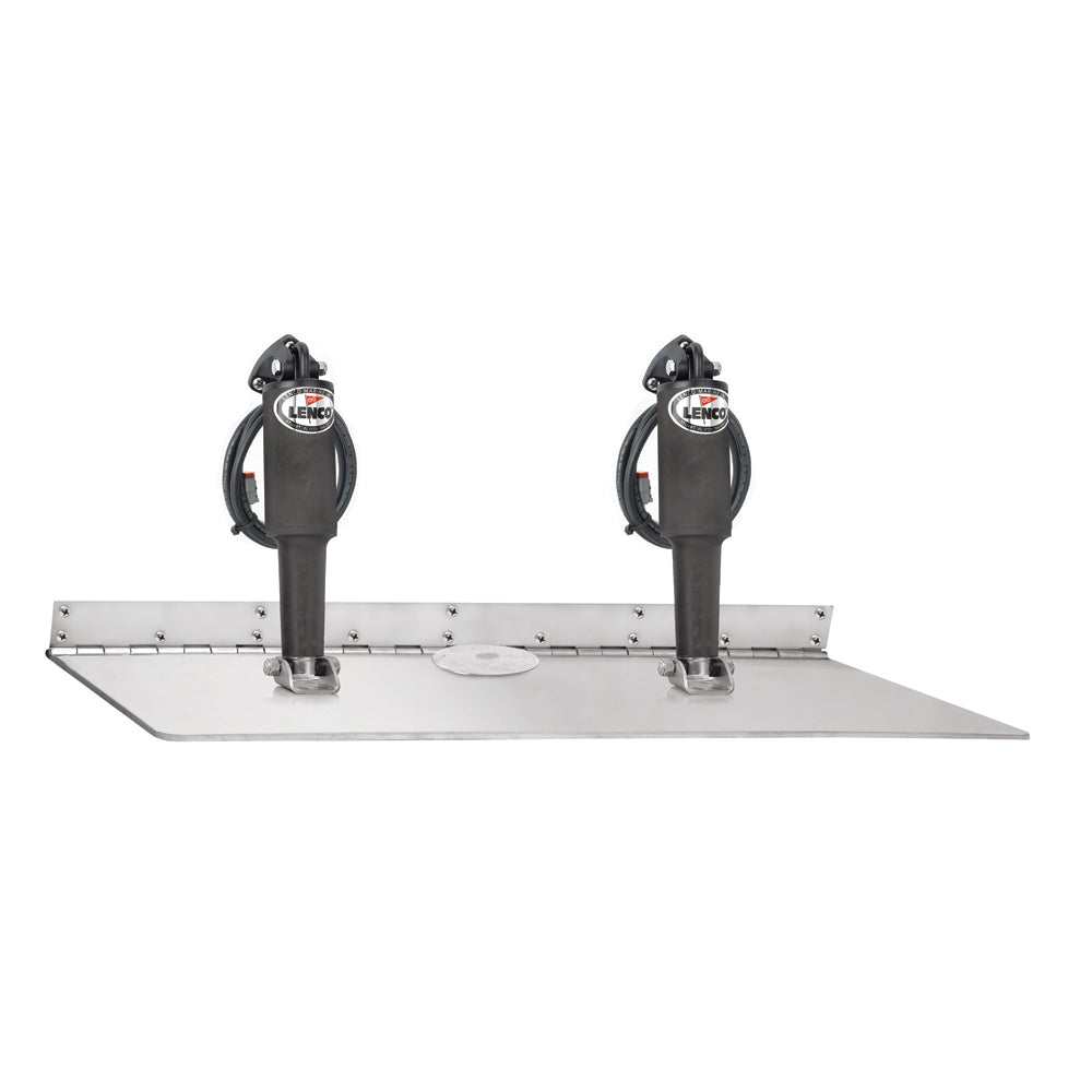Lenco Marine - Dual Actuator Super Strong Trim Tab Kit - With Switch Kit — Quality Boat Parts