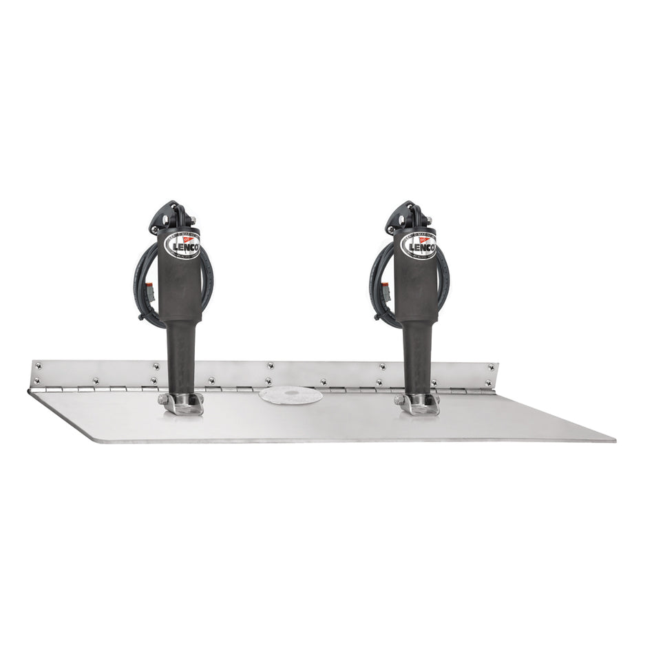 Lenco Marine - Dual Actuator Super Strong Trim Tab Kit - With Switch Kit — Quality Boat Parts