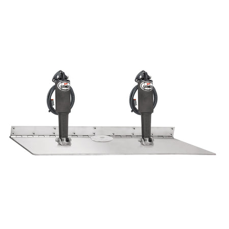 Lenco Marine - Dual Actuator Super Strong Trim Tab Kit - With Switch Kit 12V — Quality Boat Parts