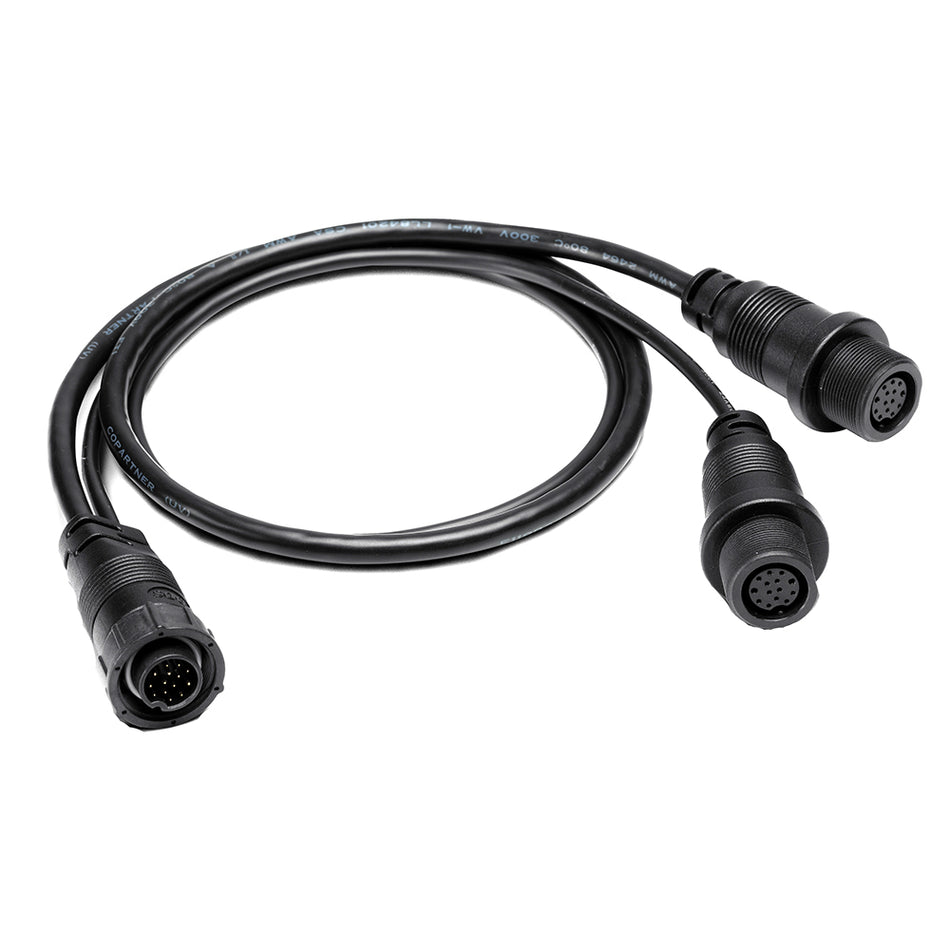 Humminbird - SOLIX/APEX Side Imaging & 2D Splitter Cable — Quality Boat Parts