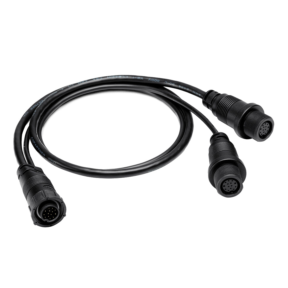 Humminbird - SOLIX/APEX Side Imaging Left-Right Splitter Cable — Quality Boat Parts