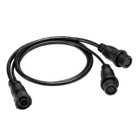 Humminbird - SOLIX/APEX Side Imaging Left-Right Splitter Cable — Quality Boat Parts