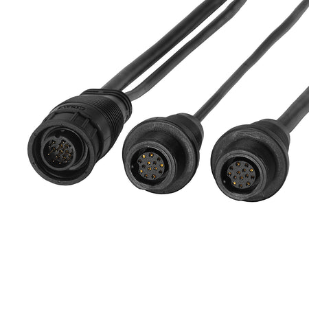Humminbird - SOLIX/APEX Side Imaging Left-Right Splitter Cable — Quality Boat Parts