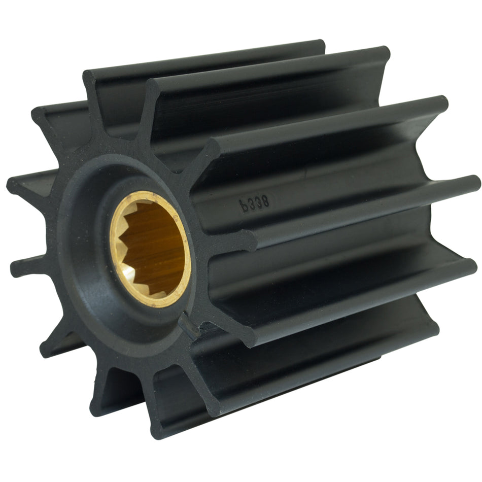 Johnson Pump - 09-814B F9 Impeller - Neoprene, 12 Blade — Quality Boat Parts