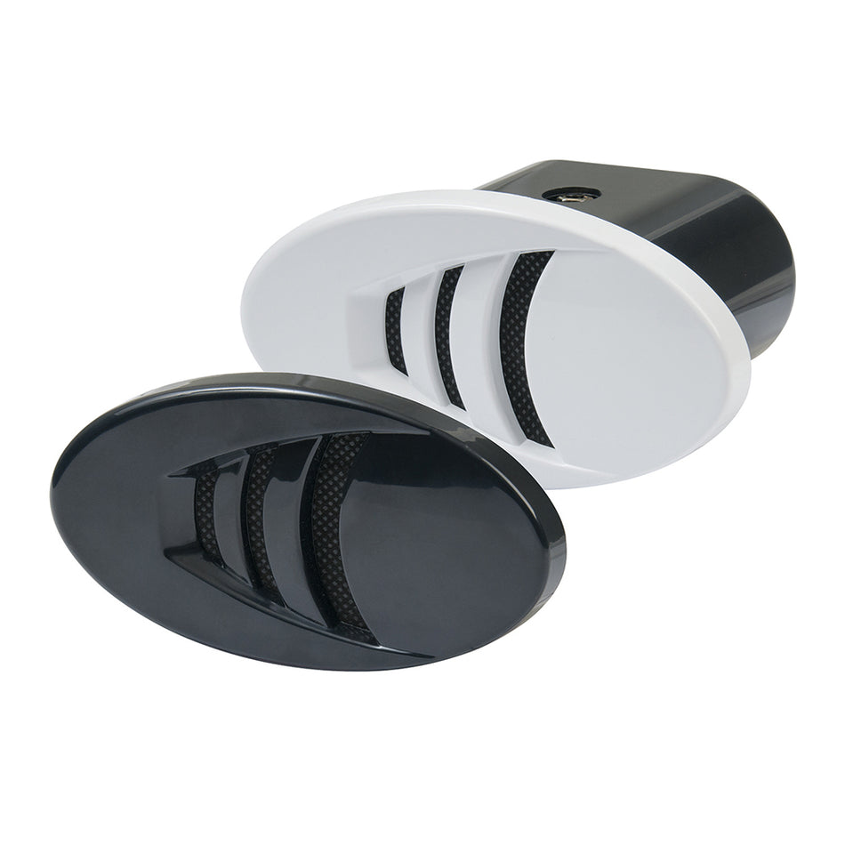Marinco - Drop-In "H" Horn - 12V, Black & White Grills — Quality Boat Parts