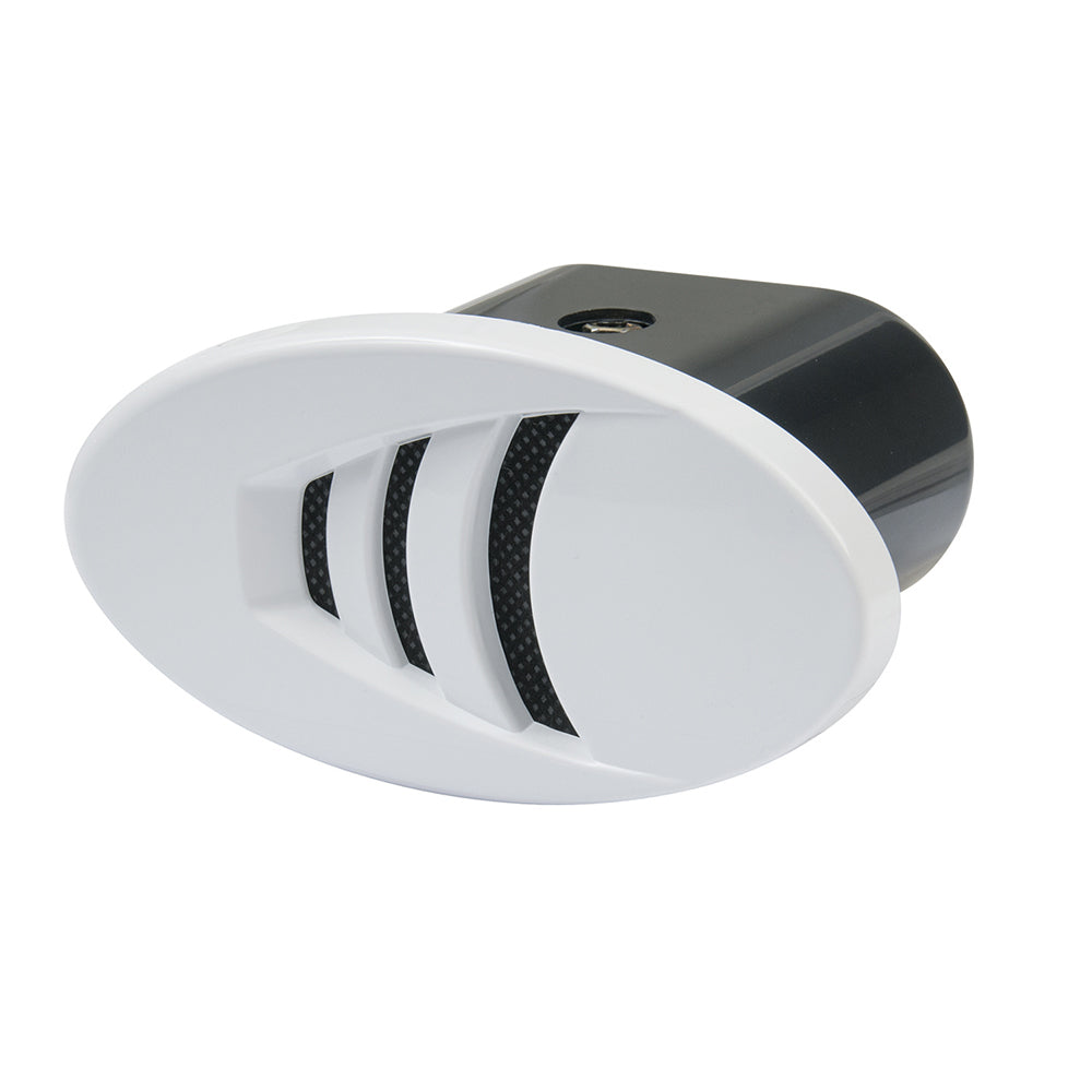 Marinco - Drop-In "H" Horn - 12V, Black & White Grills — Quality Boat Parts