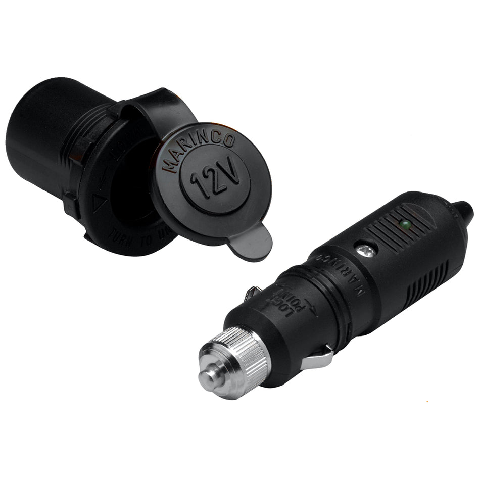 Marinco - Sealink Plug & Receptacle - 12V — Quality Boat Parts