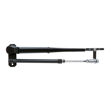 Marinco - Wiper Arm Deluxe Black Stainless Steel Pantographic - 12"-17" Adjustable — Quality Boat Parts
