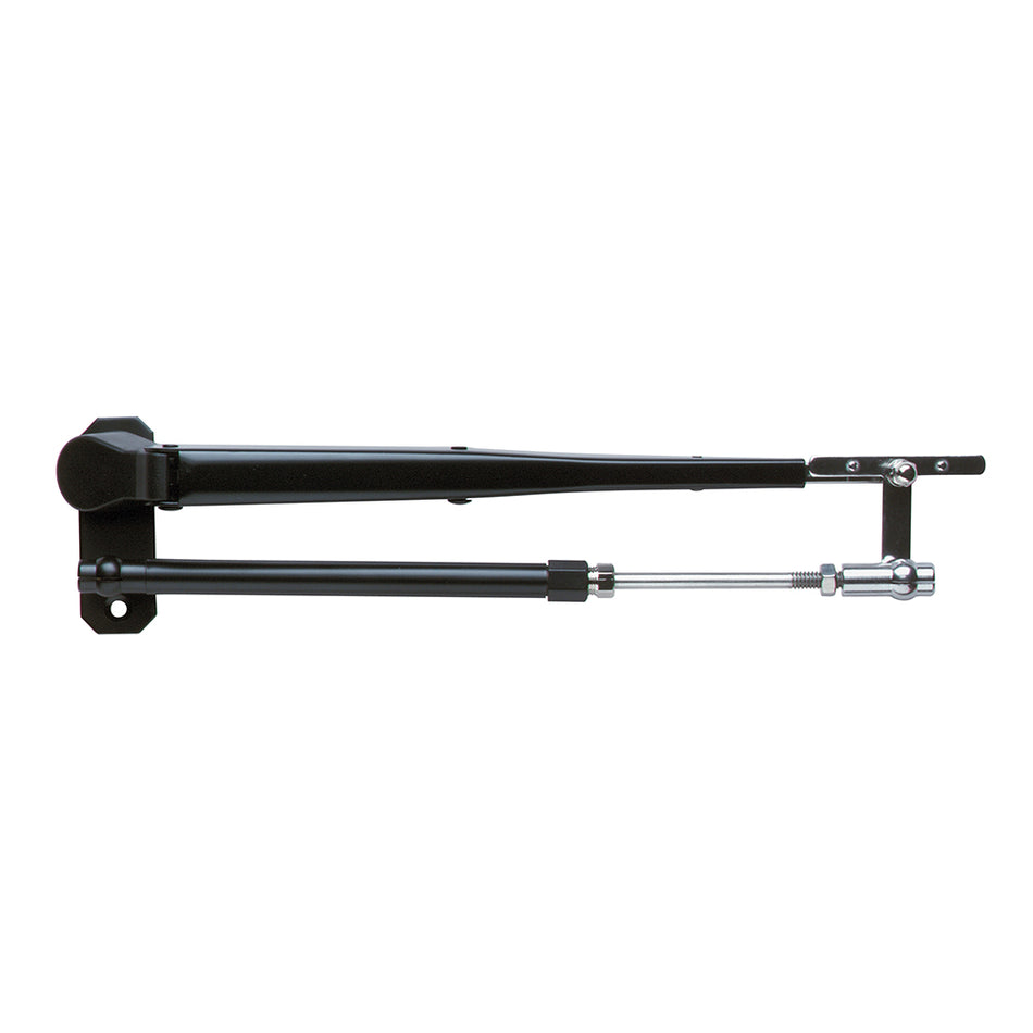 Marinco - Wiper Arm Deluxe Black Stainless Steel Pantographic - 12"-17" Adjustable — Quality Boat Parts