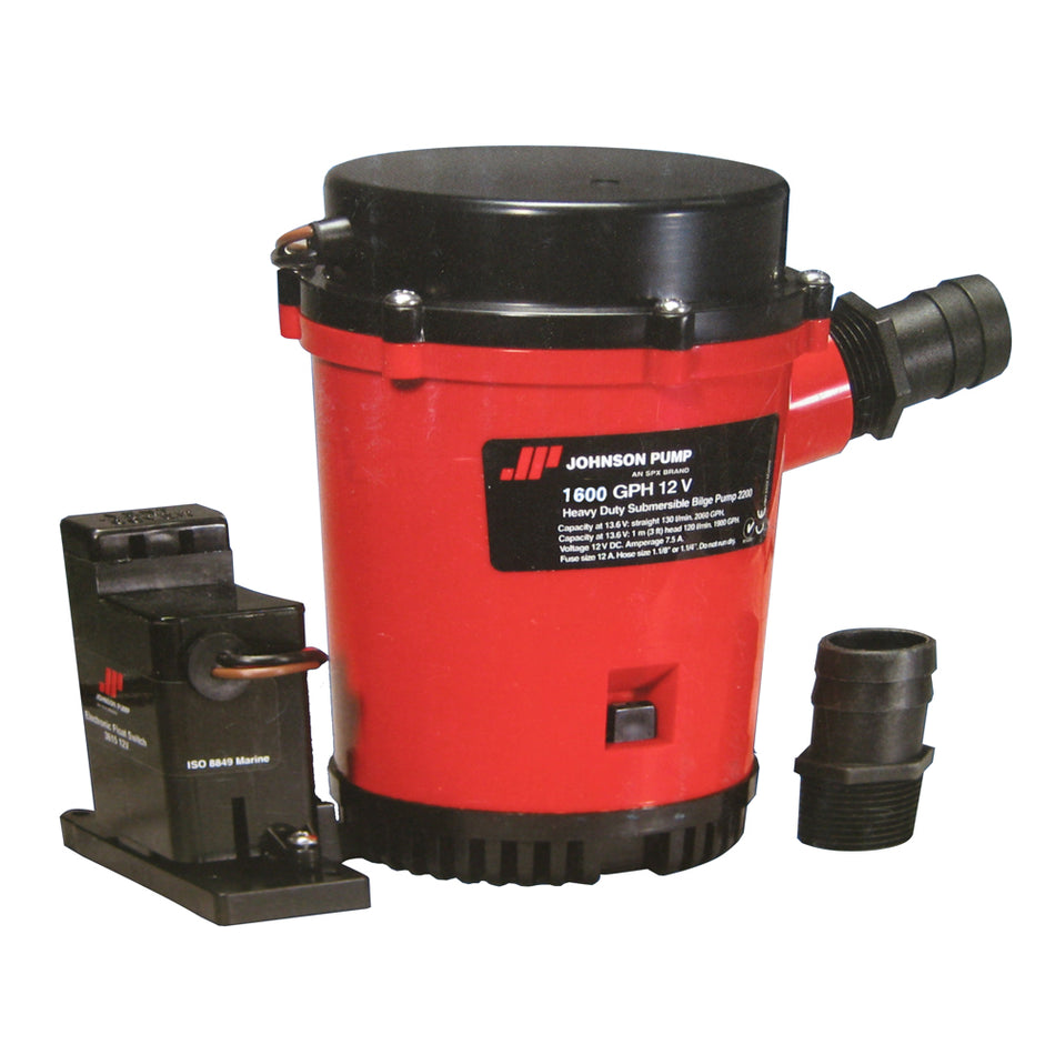Johnson Pump - Auto Bilge Pump - With Mag Switch, 12V — Quality Boat Parts