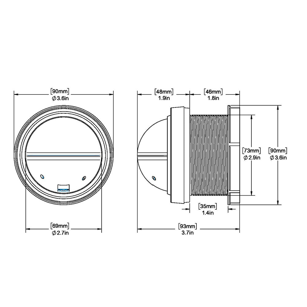 Ritchie - Explorer Compass - Dash Mount — Quality Boat Parts
