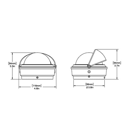 Ritchie - Voyager Compass - Surface Mount — Quality Boat Parts