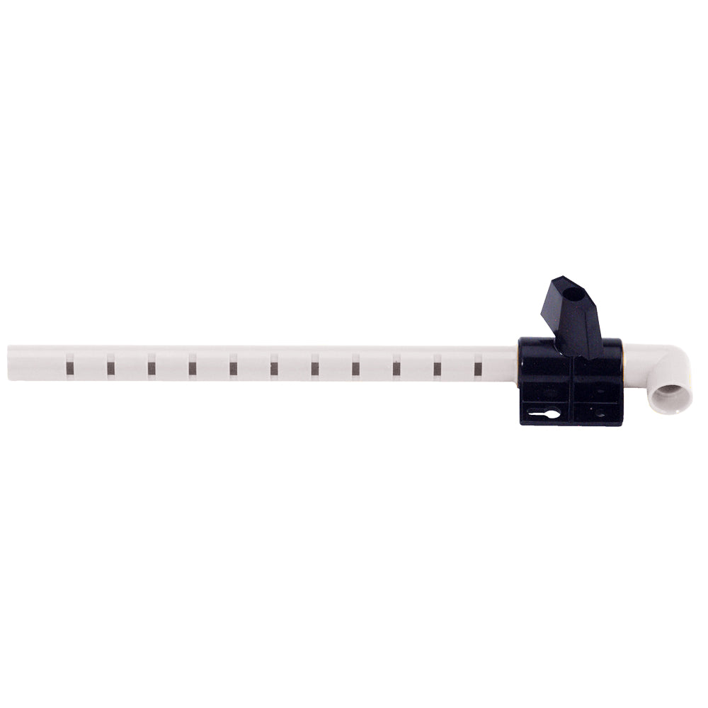 Johnson Pump - Aerator Head - 10-½" Spray Bar, With Shut Off Valve & Bracket — Quality Boat Parts