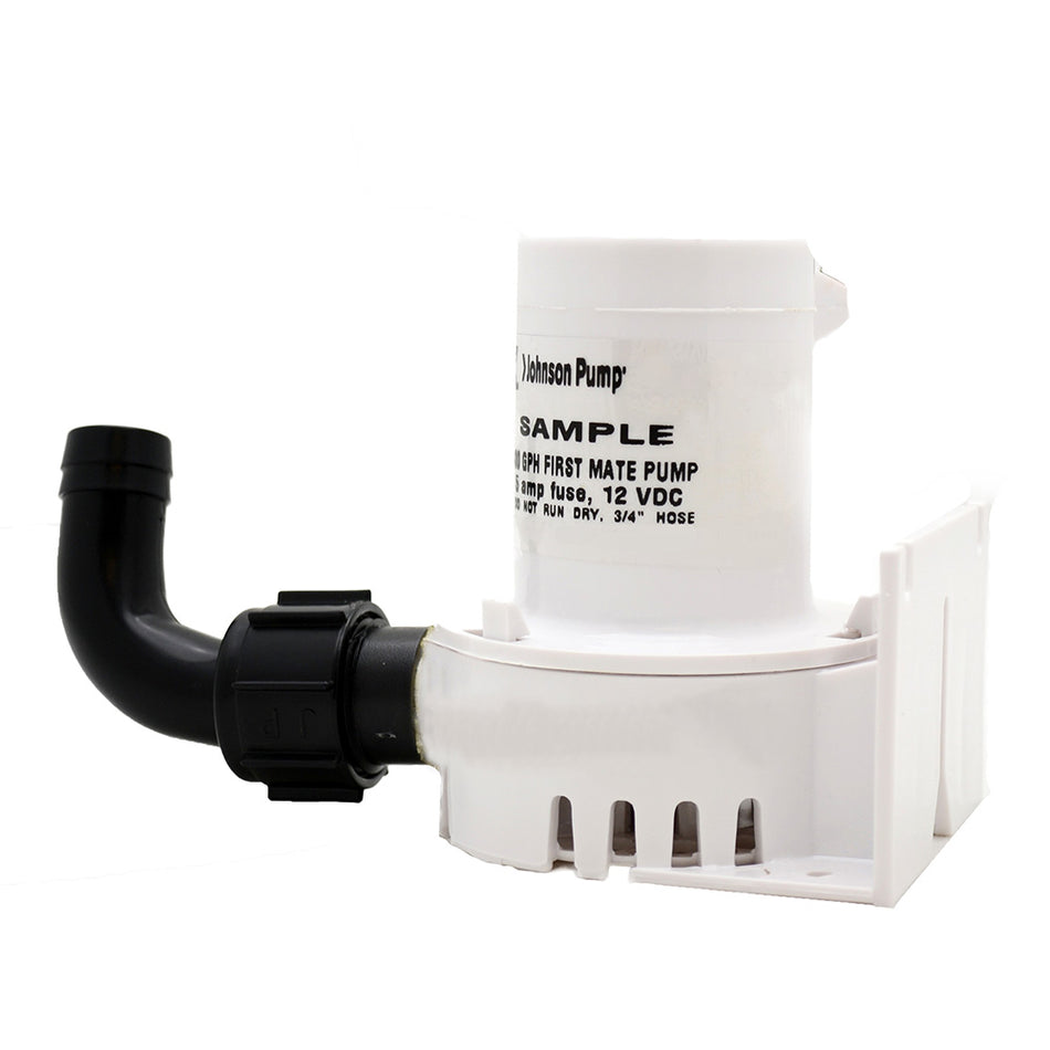 Johnson Pump - First Mate HP 400 GPH Bilge Pump - 12V, Threaded Port — Quality Boat Parts