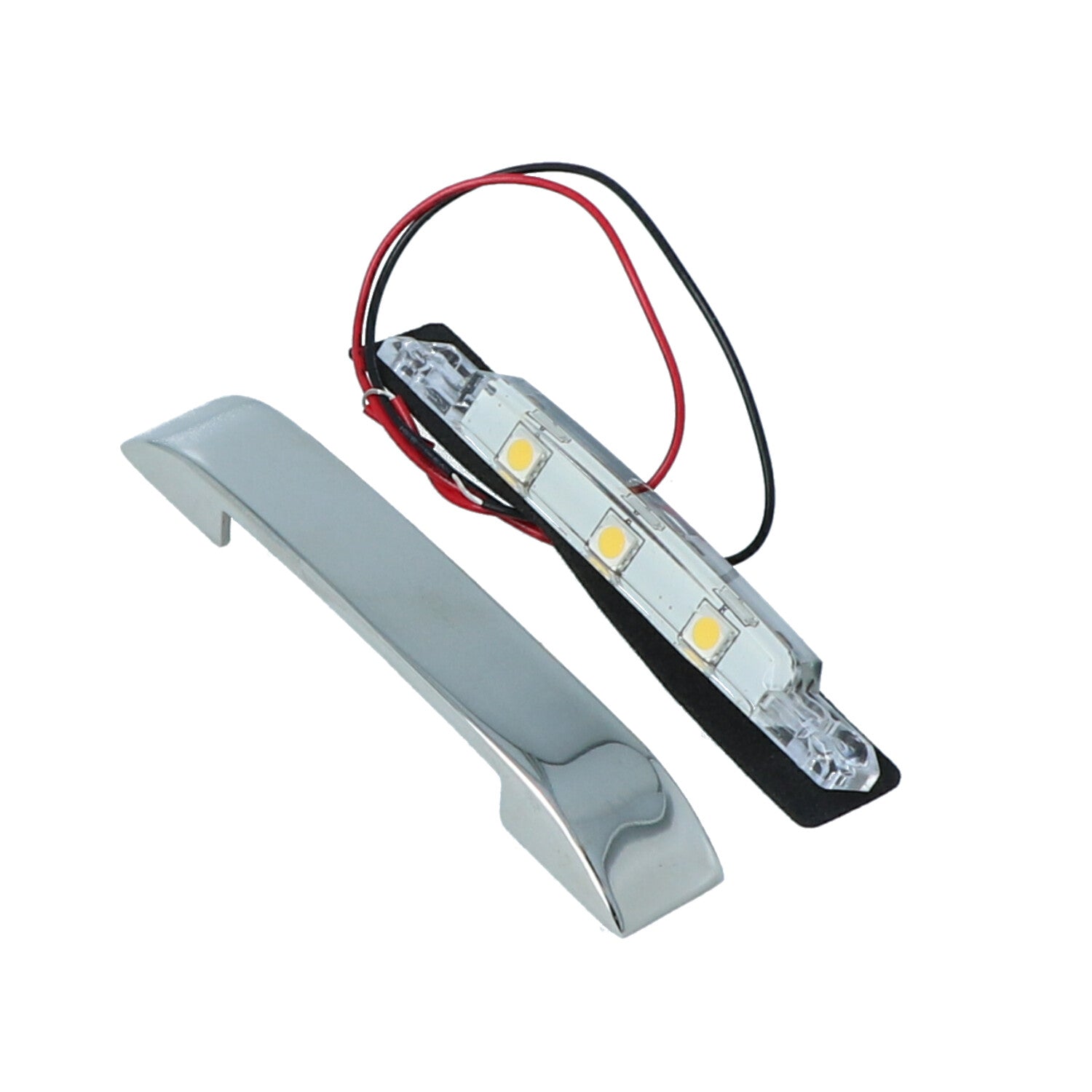 Mega LED - Thalia LED Courtesy Light - Stainless Steel, 12-28V DC, 1W, Warm White, IP67 — Quality Boat Parts