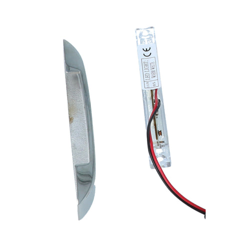 Mega LED - Thalia LED Courtesy Light - Stainless Steel, 12-28V DC, 1W, Warm White, IP67 — Quality Boat Parts