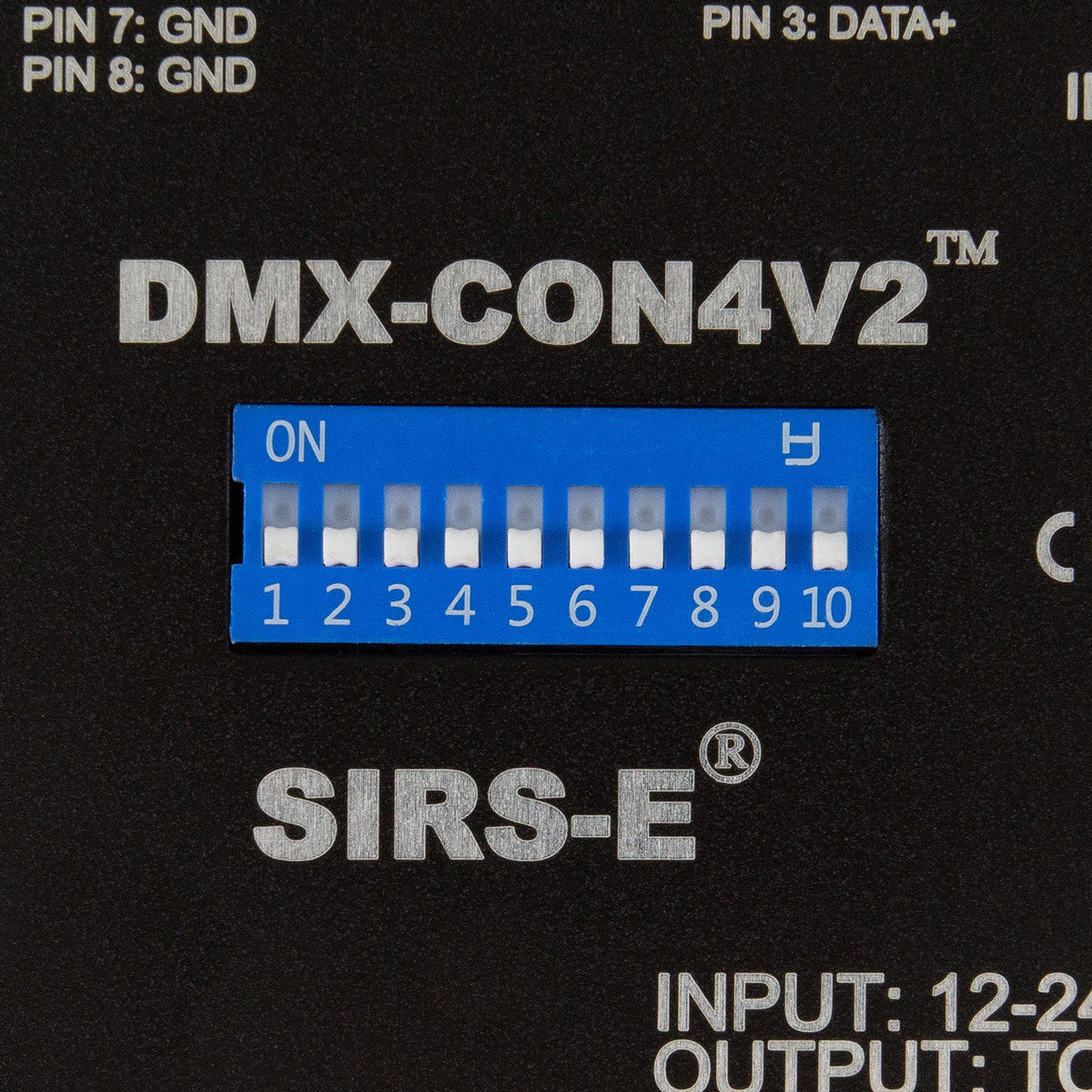 SIRS-E DMX-CON4V2 4-Channel LED DMX Decoder & RGBW Controller — Quality Boat Parts
