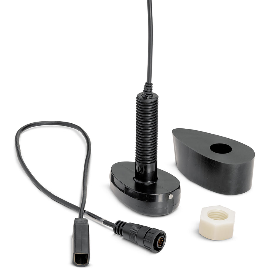Humminbird - Dual Spectrum CHIRP Thru-Hull Transducer - With Temp, Plastic — Quality Boat Parts