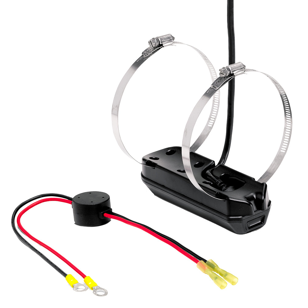 Humminbird - MEGA DI+ Dual Spectrum CHIRP Trolling Motor Transducer - With Temp, for SOLIX — Quality Boat Parts