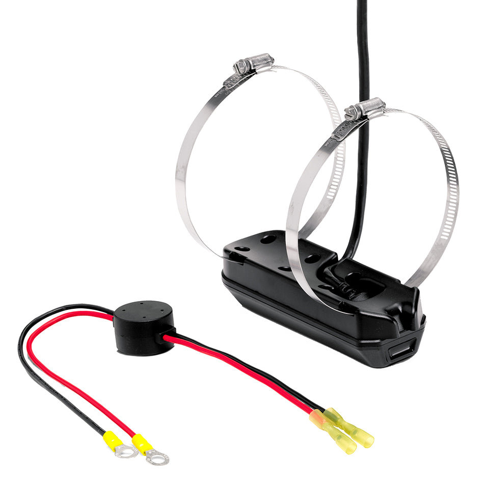 Humminbird - MEGA DI+ Dual Spectrum CHIRP Trolling Motor Transducer - With Temp, for SOLIX — Quality Boat Parts