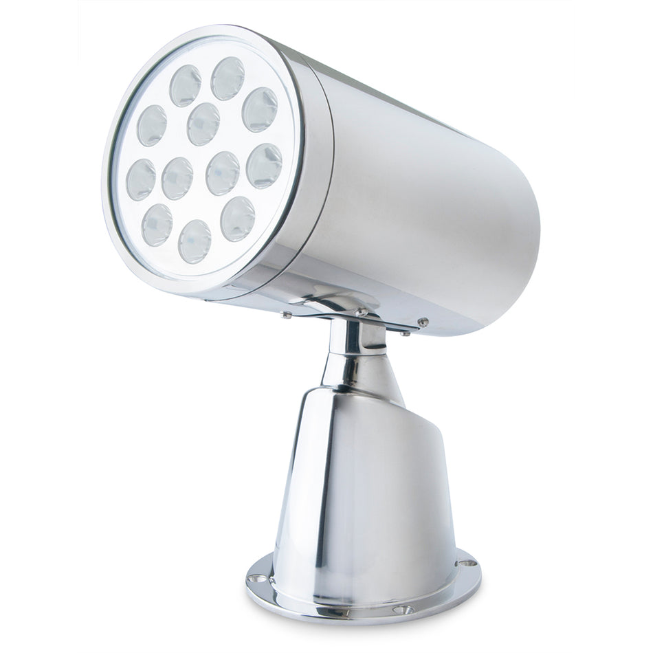 Marinco - Wireless LED Stainless Steel Spotlight - No Remote — Quality Boat Parts