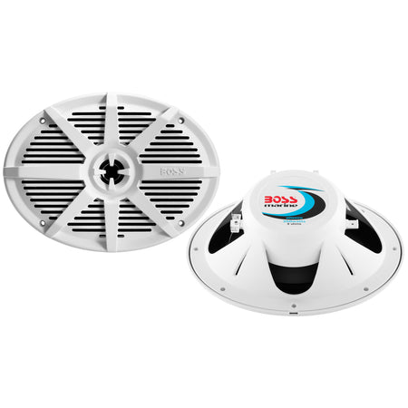 Boss Audio - 6" x 9" Speaker - White, 350W — Quality Boat Parts