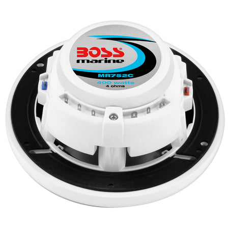 Boss Audio - 7.5" Speakers - White, 400W — Quality Boat Parts