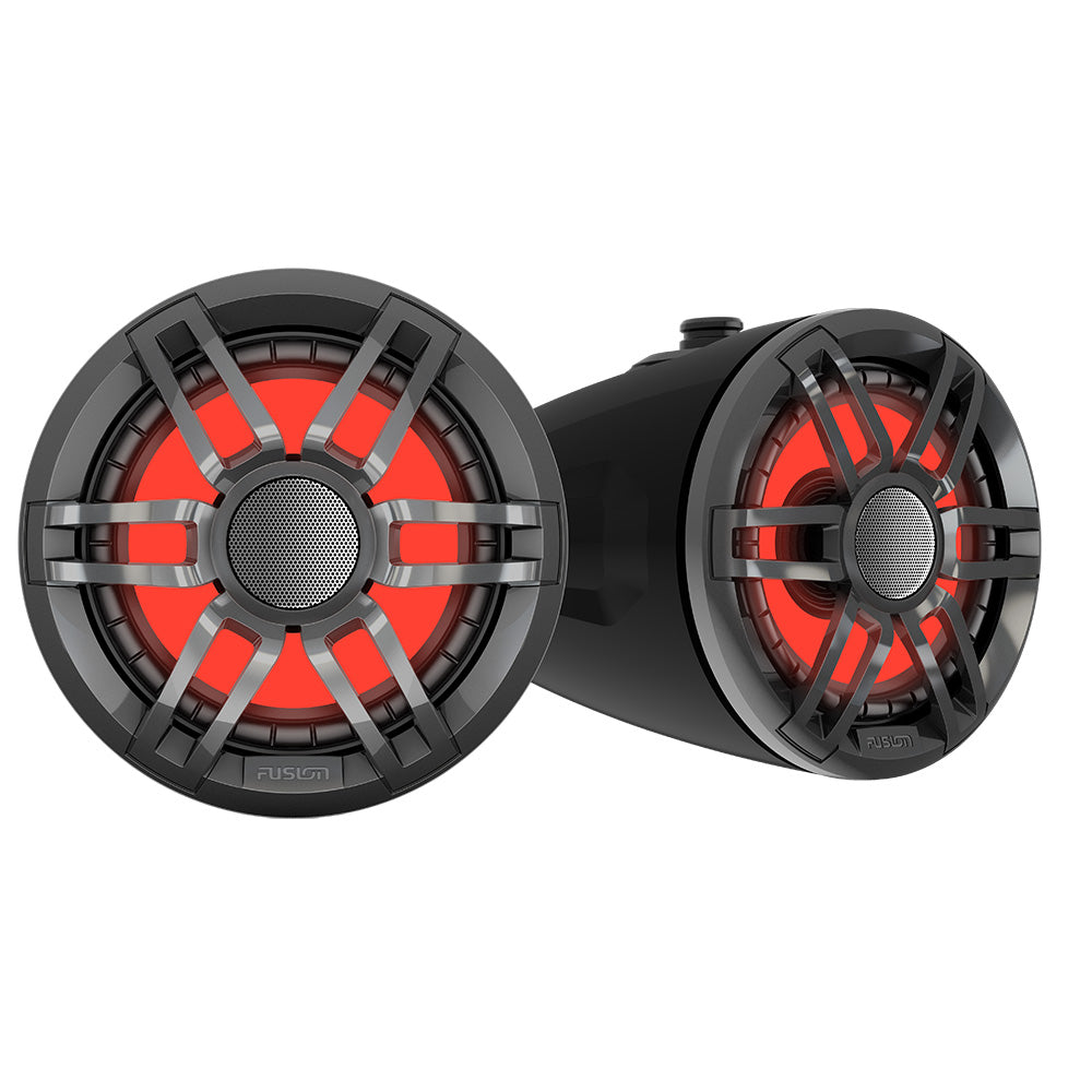 Fusion - XS Series - 6.5" Marine Wake Tower Speakers - With RGB — Quality Boat Parts