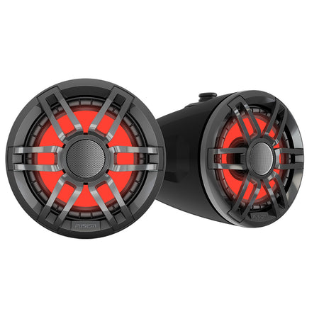 Fusion - XS Series - 6.5" Marine Wake Tower Speakers - With RGB — Quality Boat Parts
