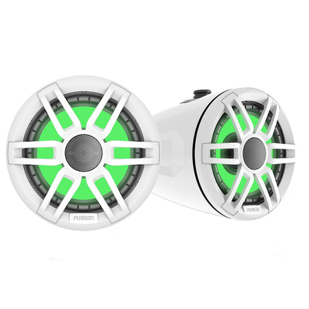 Fusion - XS Series - 6.5" Marine Wake Tower Speakers - With RGB — Quality Boat Parts