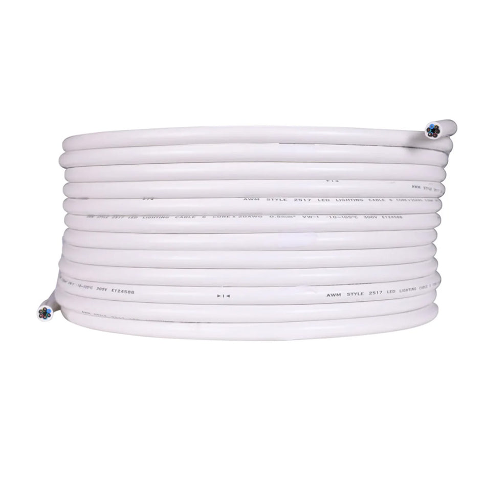 Fusion - Marine LED Cable - 6 Core x 20 AWG, 0.5 sq mm — Quality Boat Parts
