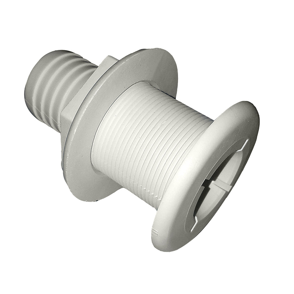 Johnson Pump - Thru-Hull - 1-1/2", White — Quality Boat Parts
