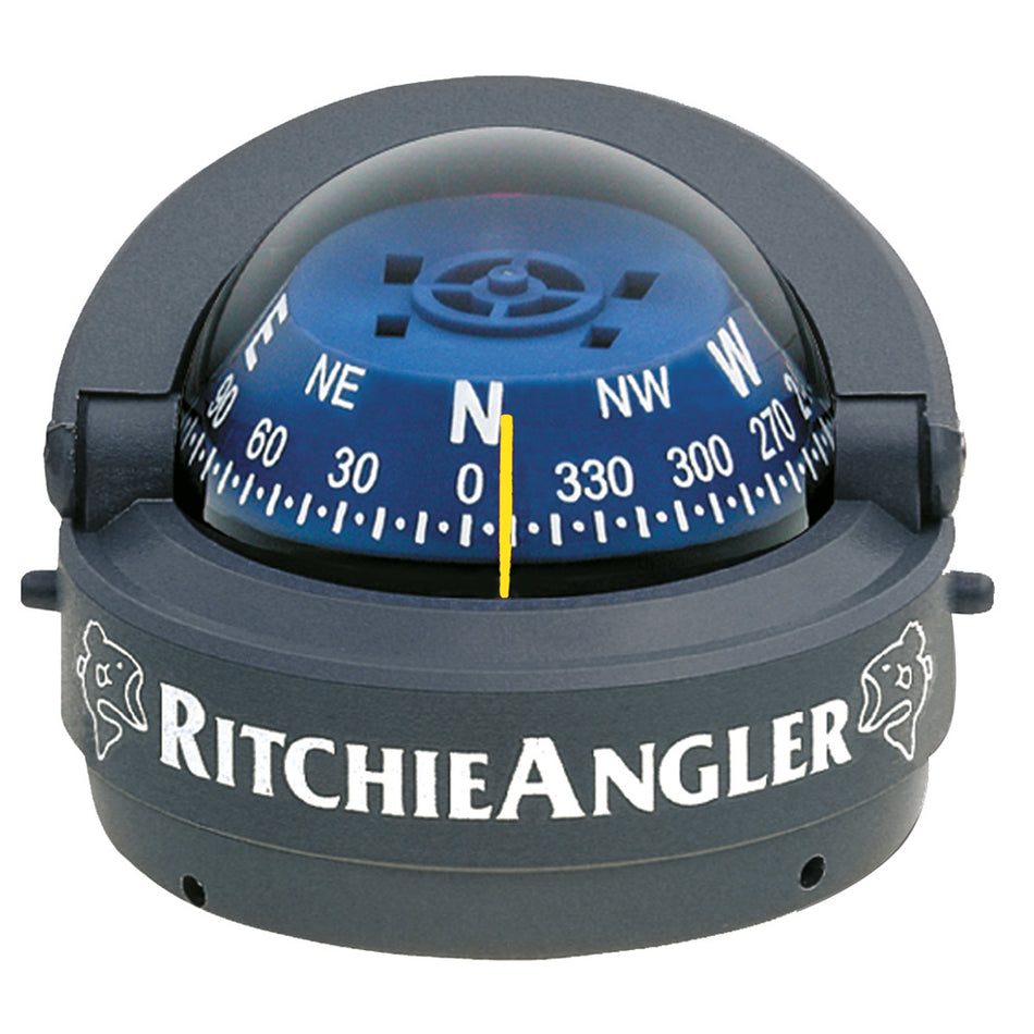 Ritchie - Angler Compass - Surface Mount, Gray — Quality Boat Parts