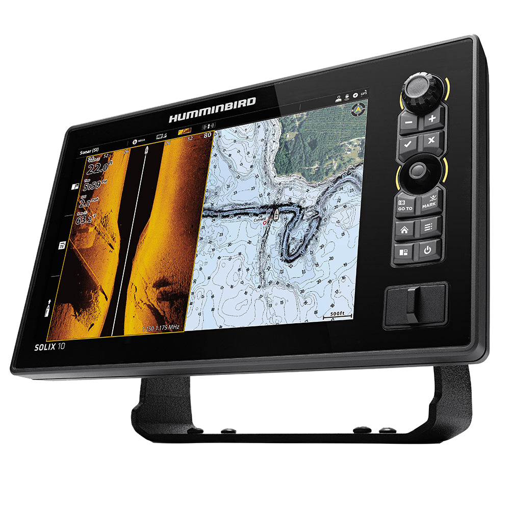 Humminbird - SOLIX 10 CHIRP MEGA SI+ G3 Fish Finder Display — Quality Boat Parts