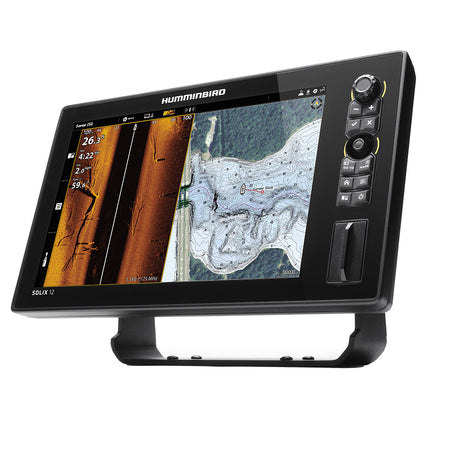 Humminbird - SOLIX 12 CHIRP MEGA SI+ G3 Fish Finder Display — Quality Boat Parts