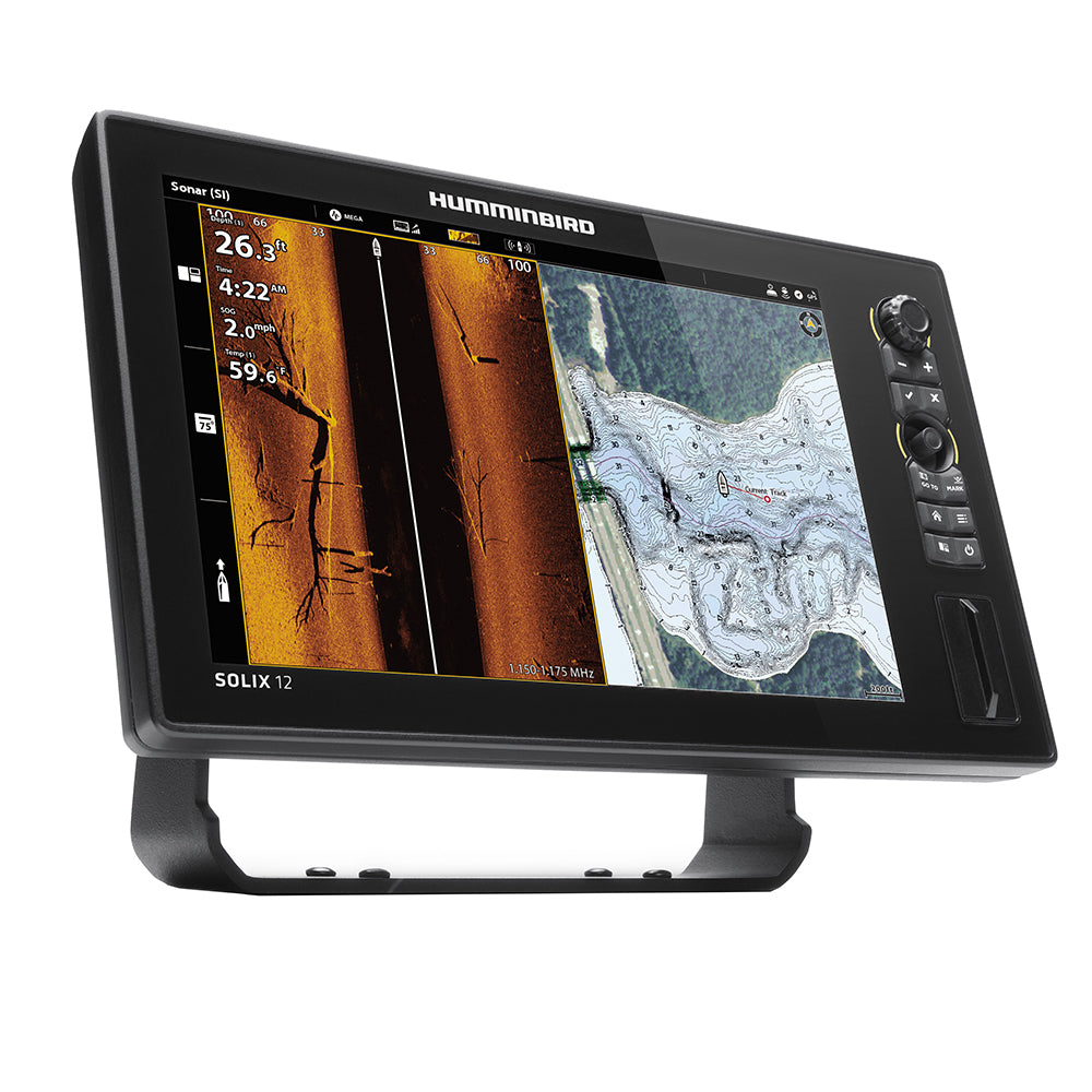 Humminbird - SOLIX 12 CHIRP MEGA SI+ G3 Fish Finder Display — Quality Boat Parts