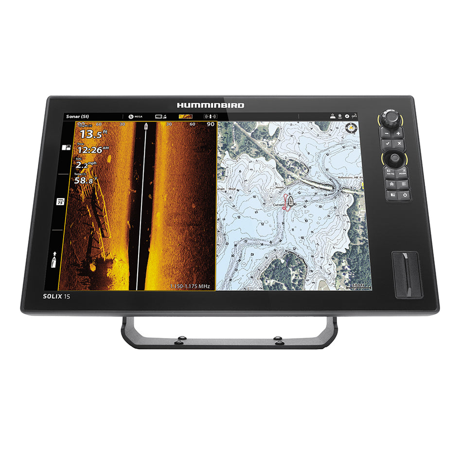 Humminbird - SOLIX 15 CHIRP MEGA SI+ G3 Fish Finder Display — Quality Boat Parts