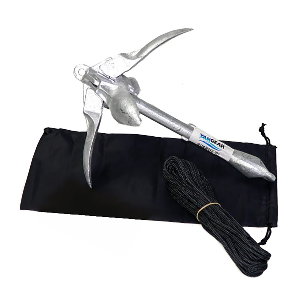 YakGear - Grapnel Anchor Kit - With Storage Bag — Quality Boat Parts