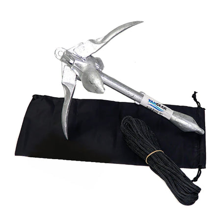 YakGear - Grapnel Anchor Kit - With Storage Bag — Quality Boat Parts