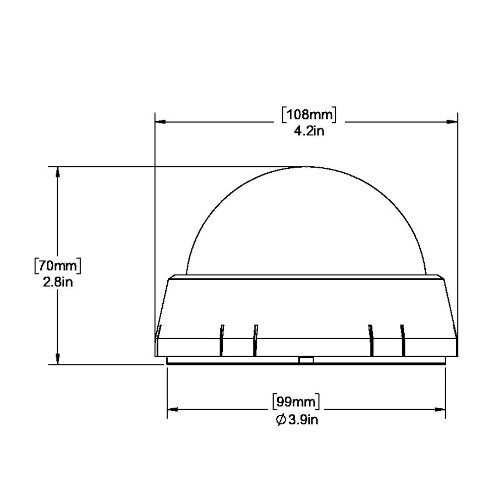 Ritchie - X-Port Tactician Compass - Surface Mount, White — Quality Boat Parts
