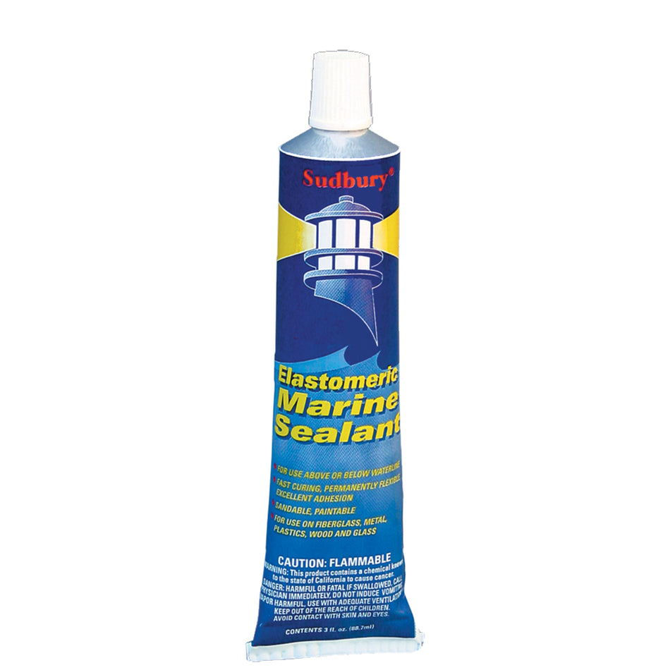 Sudbury - Elastomeric 3 oz (89 ml) Sealant Tube — Quality Boat Parts