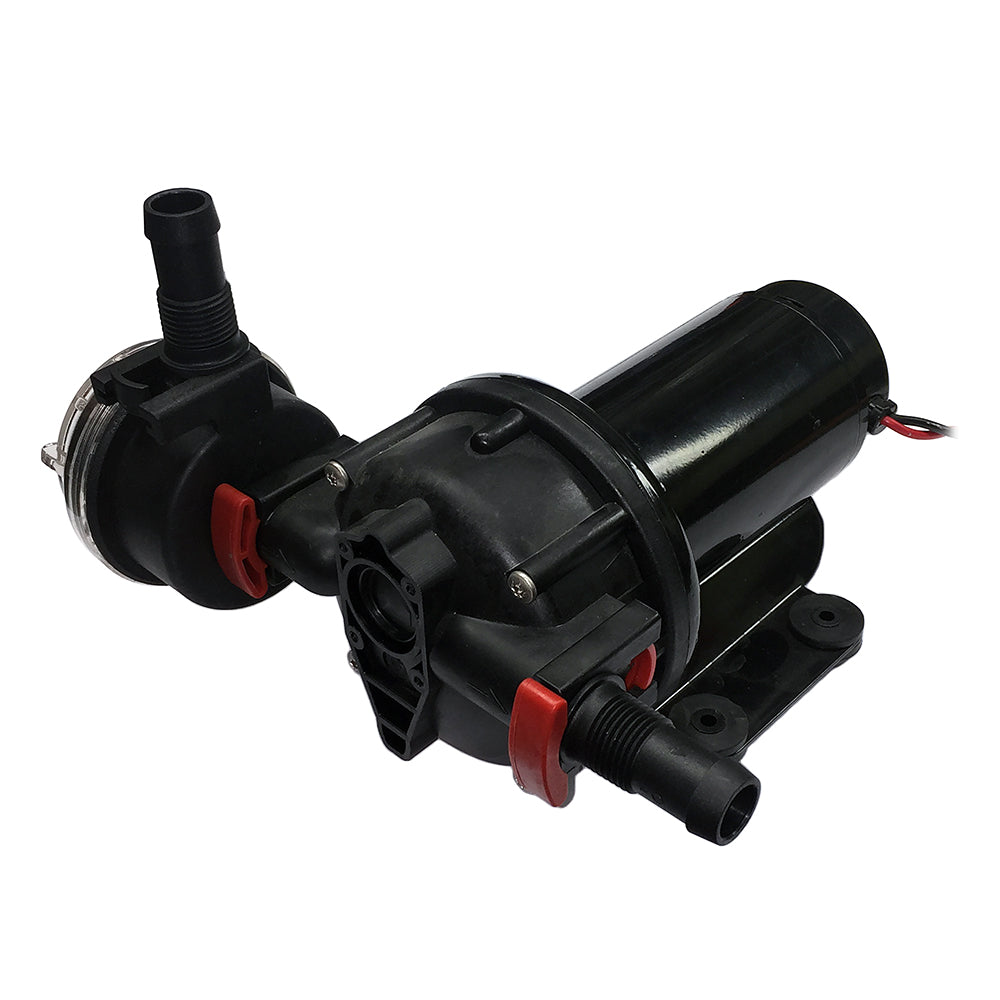 Johnson Pump - Flush Pump - 3.5 GPM, 12V, With Strainer — Quality Boat Parts