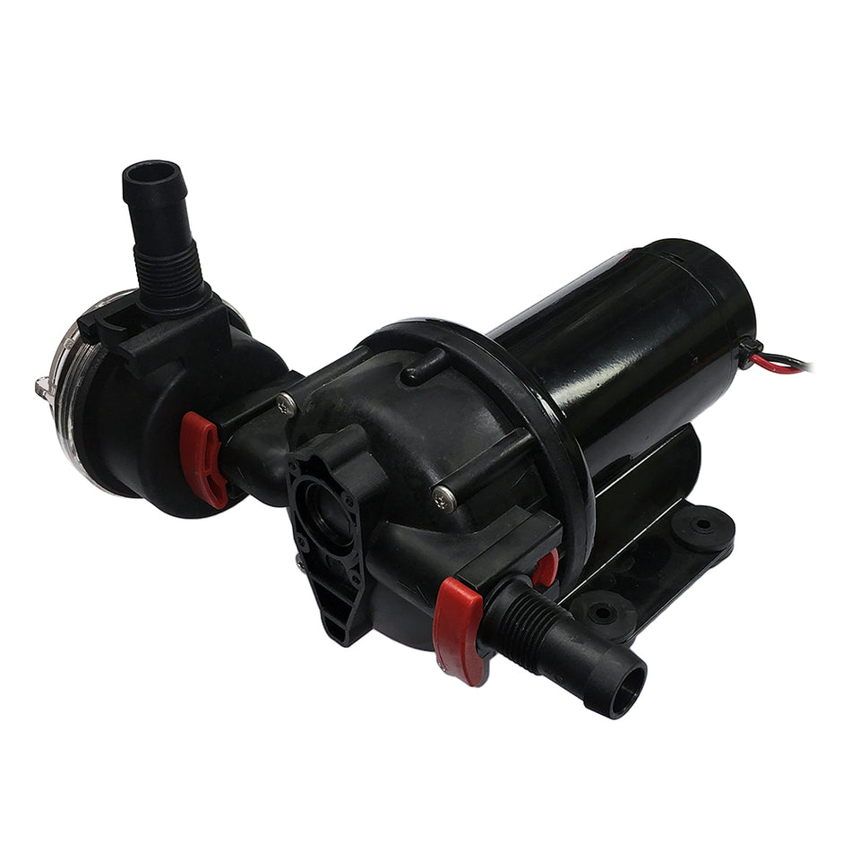 Johnson Pump - Flush Pump - 3.5 GPM, 12V, With Strainer — Quality Boat Parts