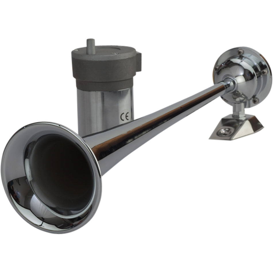 Sea-Dog - Chrome Plated Long Trumpet Airhorn - With Compressor — Quality Boat Parts