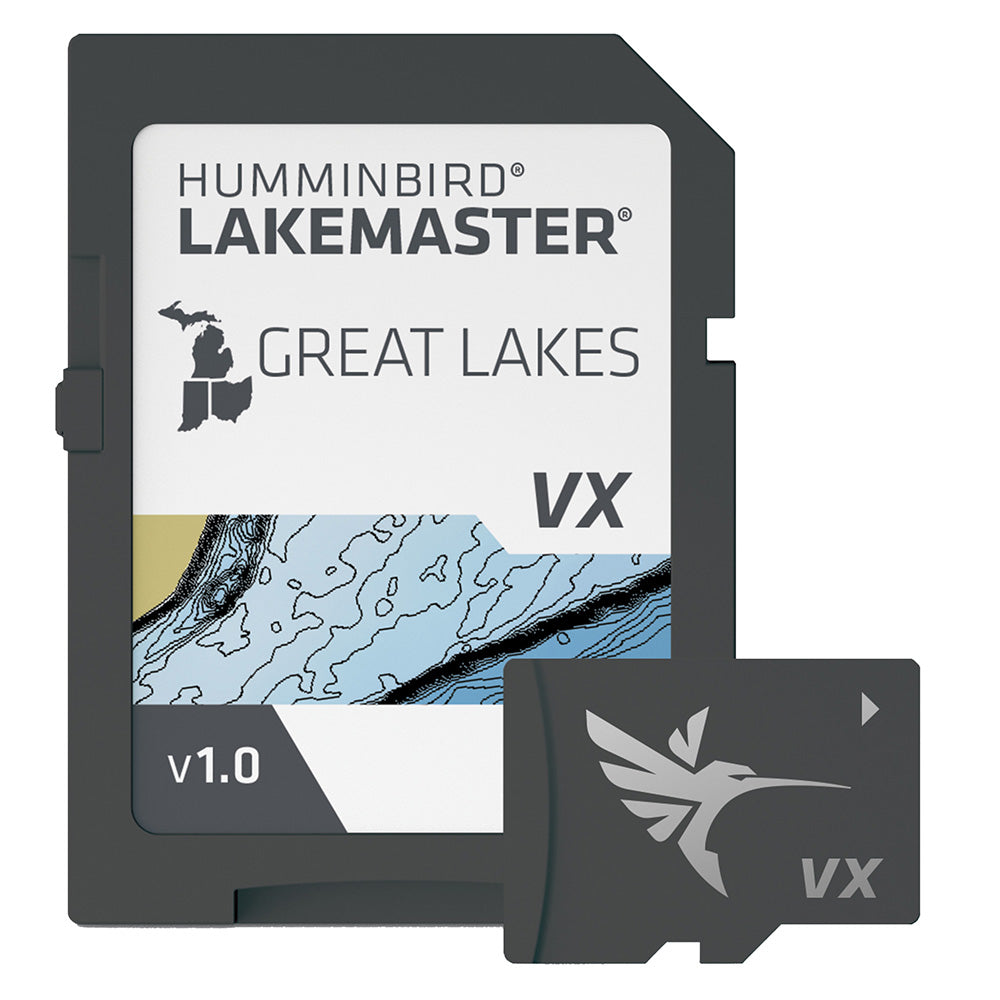 Humminbird - LakeMaster Map Card — Quality Boat Parts