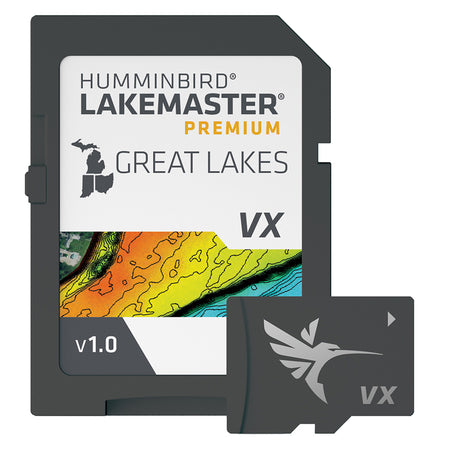 Humminbird - LakeMaster Map Card — Quality Boat Parts