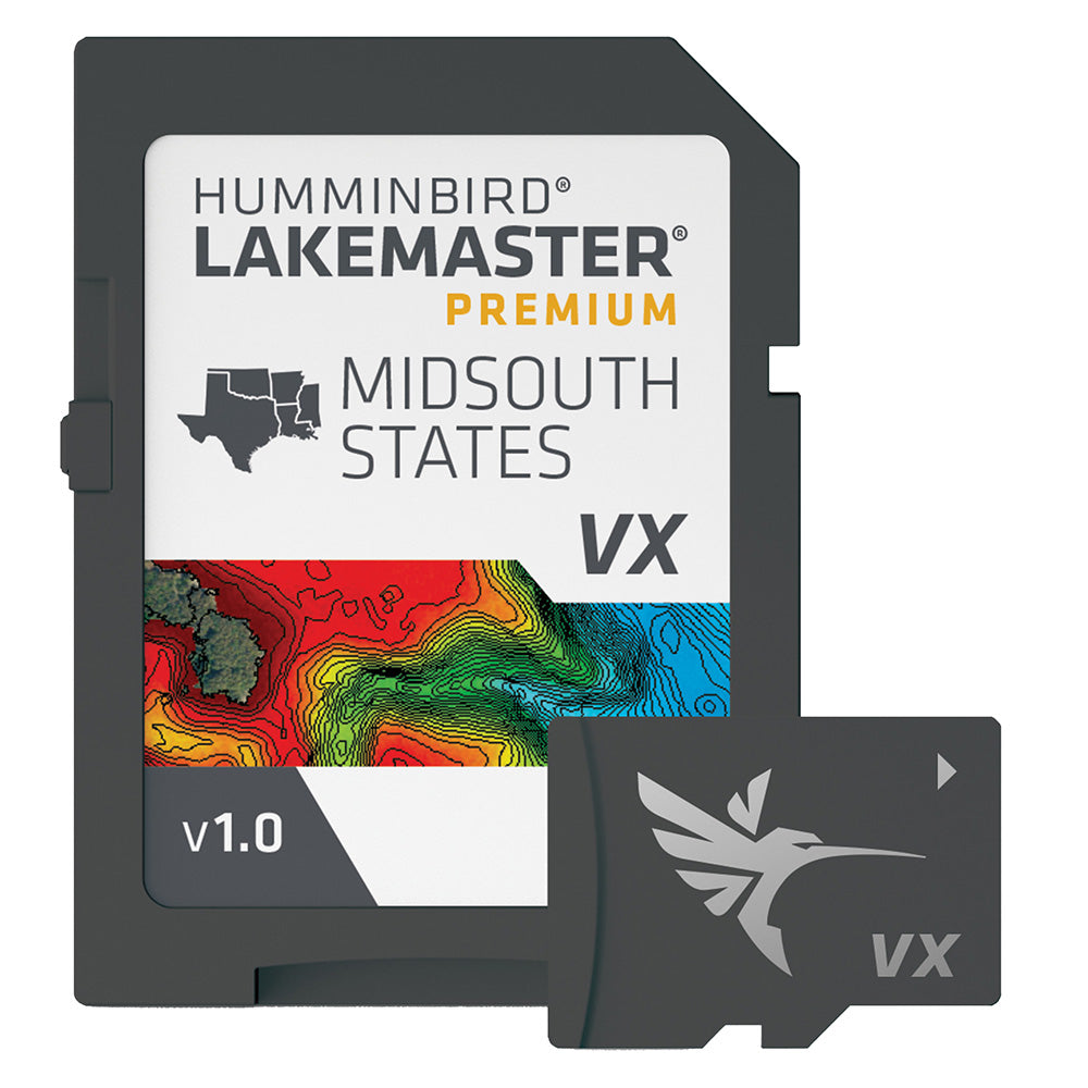 Humminbird - LakeMaster Map Card — Quality Boat Parts