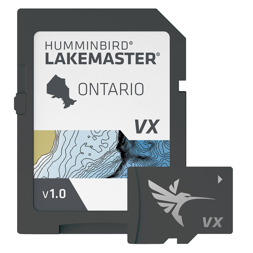 Humminbird - LakeMaster Map Card — Quality Boat Parts