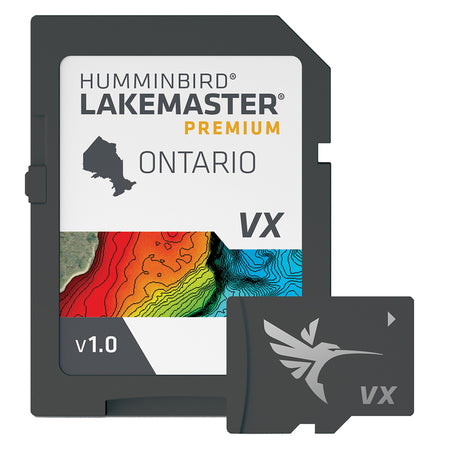 Humminbird - LakeMaster Map Card — Quality Boat Parts