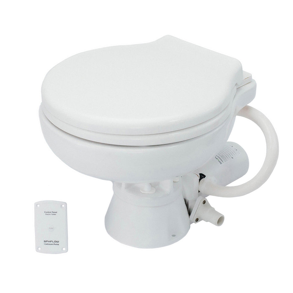 Johnson Pump - AquaT Marine Toilet - Super Compact — Quality Boat Parts